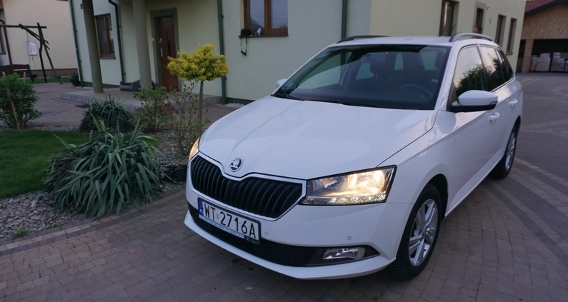 Skoda Fabia cena 29800 przebieg: 190000, rok produkcji 2019 z Grodków małe 172